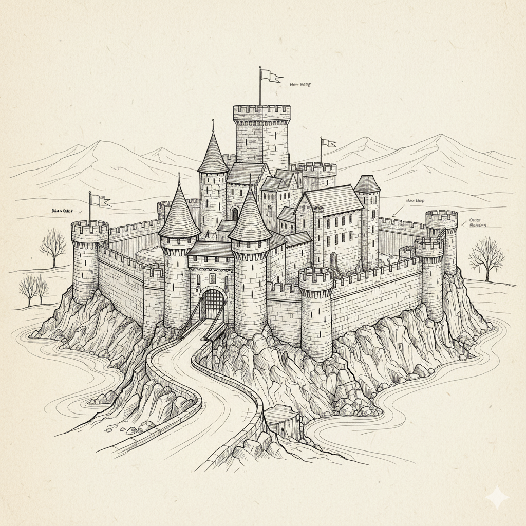 Castle sketch image